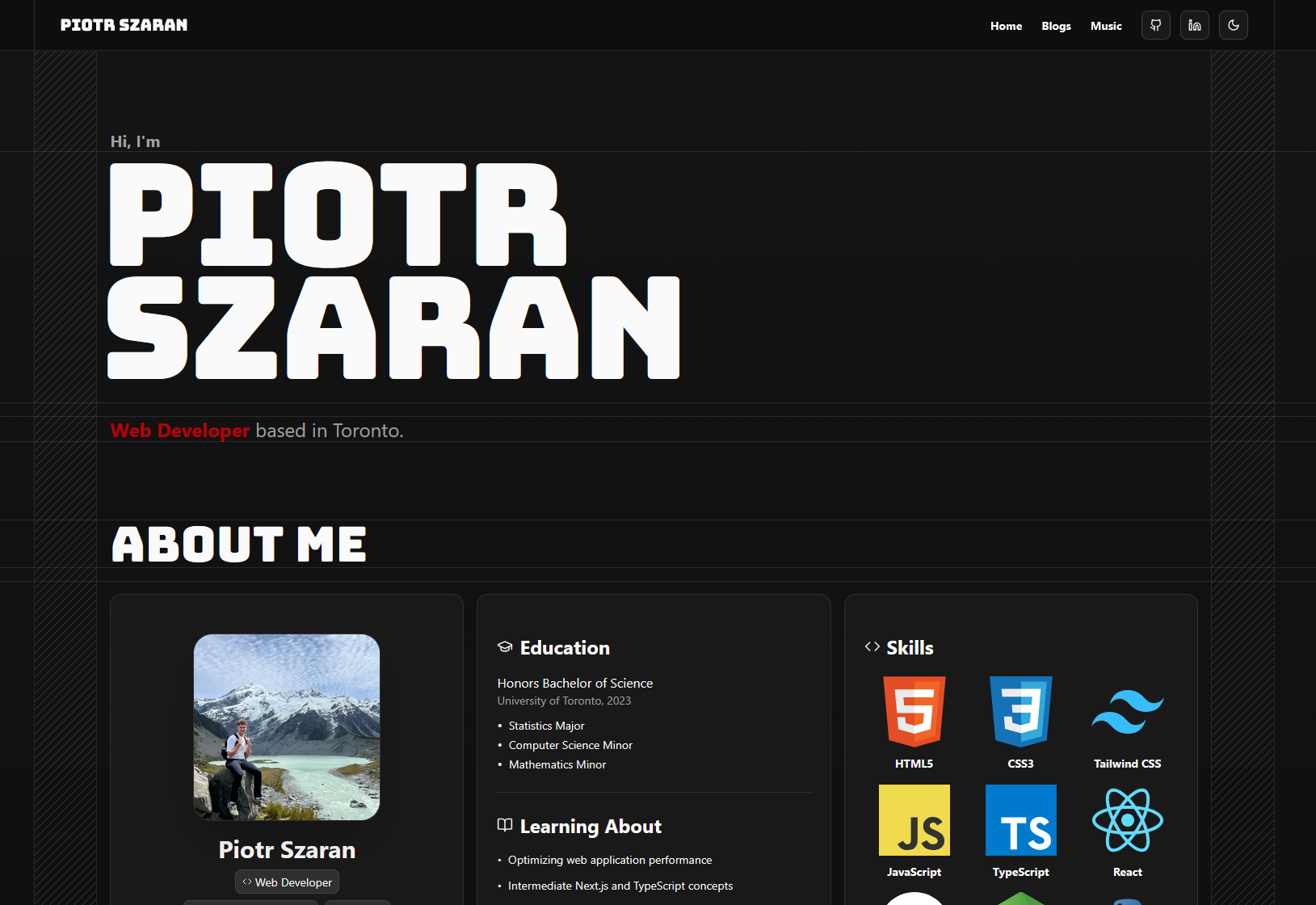 Building a Personal Website That Felt Like More Than a Portfolio cover image